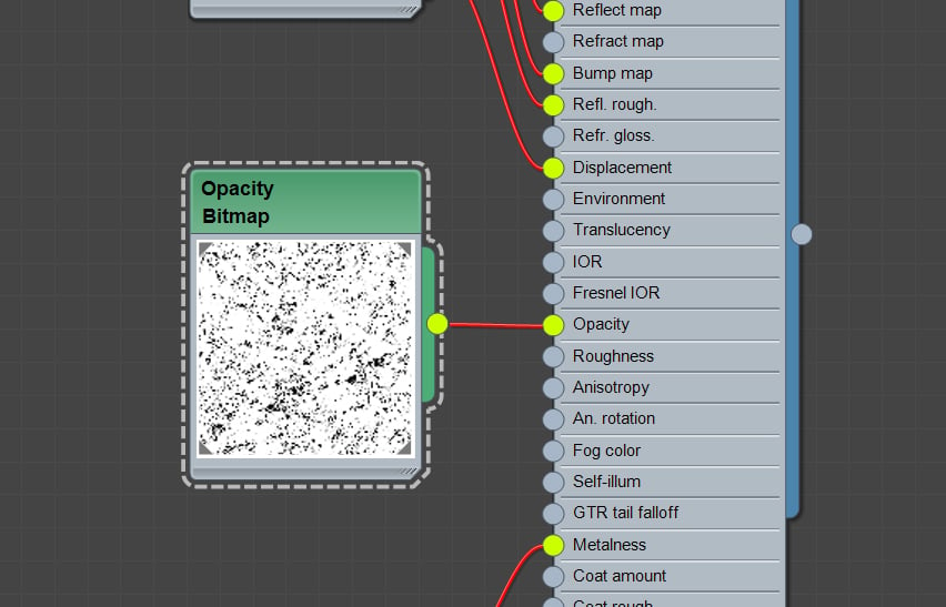 Opacity map setup in 3Ds Max for PBR Texture - A23D