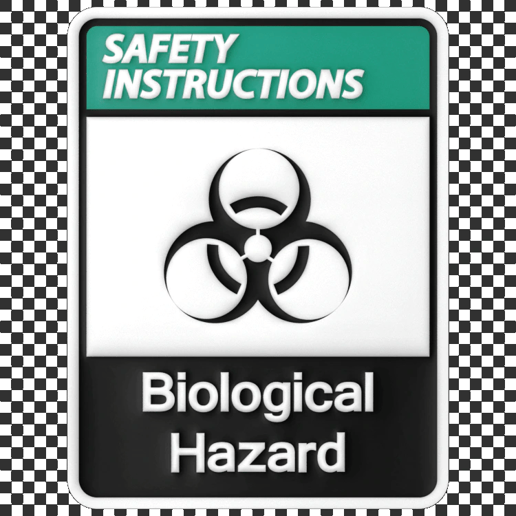 Medical Signage Decal - A23D