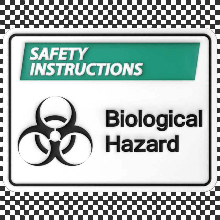 Medical Signage Decal - A23D
