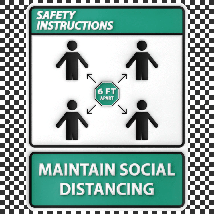 Public Safety Signage Decal - A23D