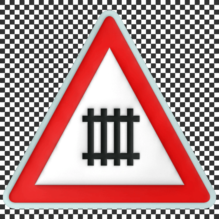 Road Information Signage Decal - A23D