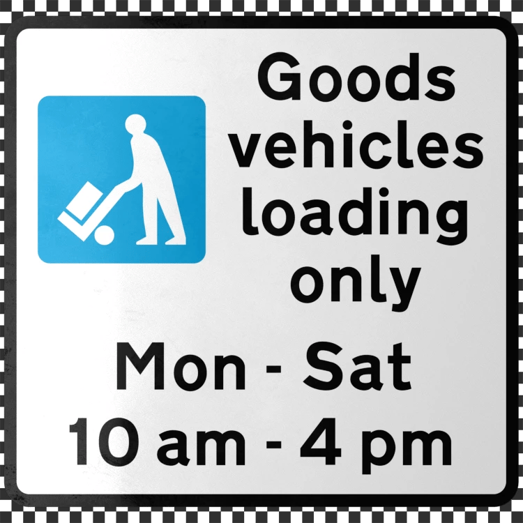 Loading Zone Decal - A23D