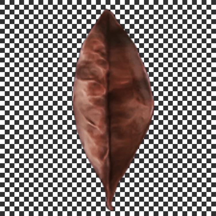 Copper Leaf Decal - A23D