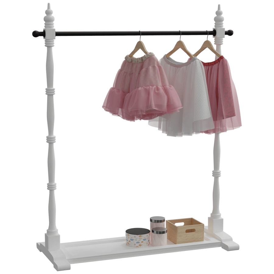 Clothes Rack 3D Model - A23D