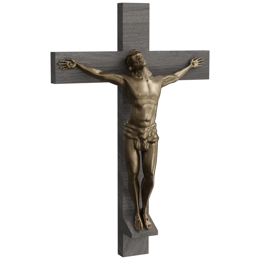 Crucifixion Sculpture 3D Model - A23D
