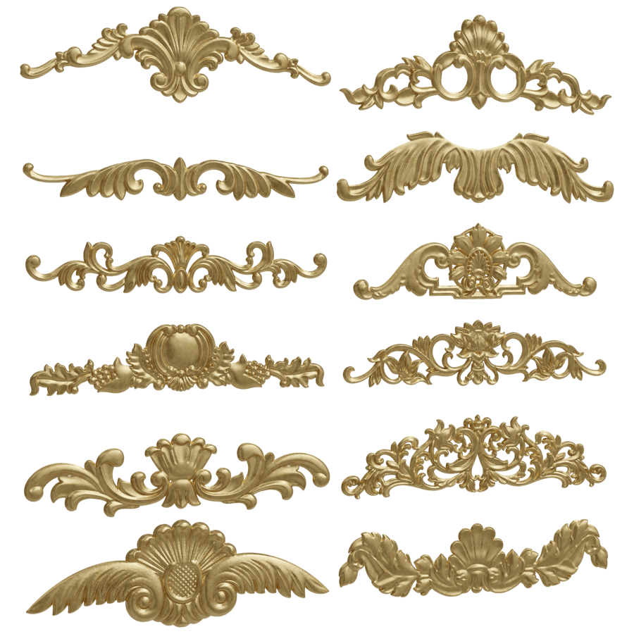 Mouldings & Carvings 3D Model - A23D