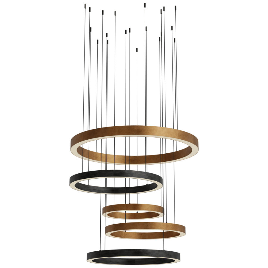 Elegant Hanging Light 3D Model - A23D