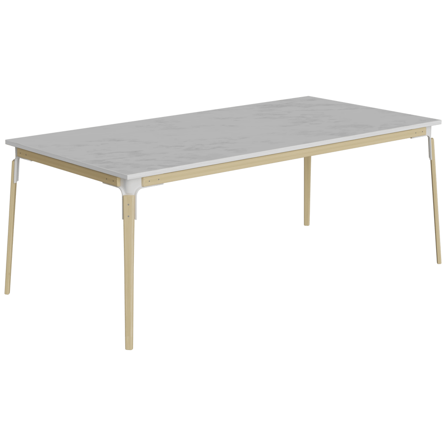 Rectangular Table 3D Model - A23D