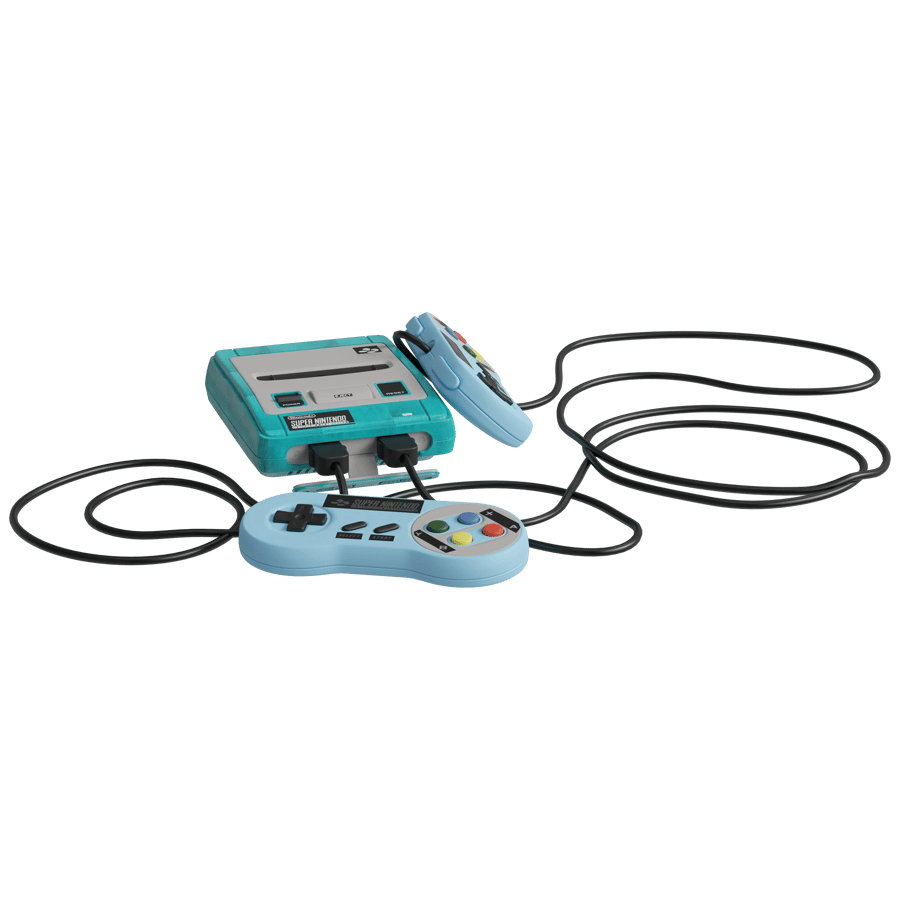 Gaming device with controller 3D Model - A23D