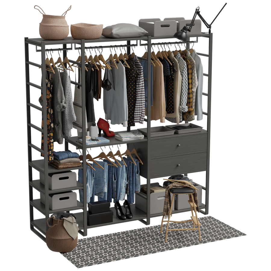Clothes Rack 3D Model - A23D