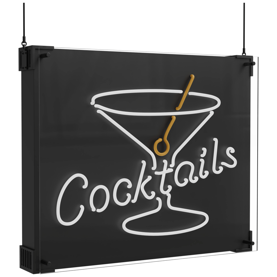 LED Sign Board 3D Model - A23D