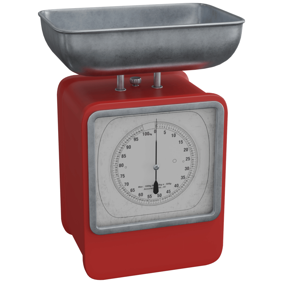 Weighing Scale 3D Model - A23D
