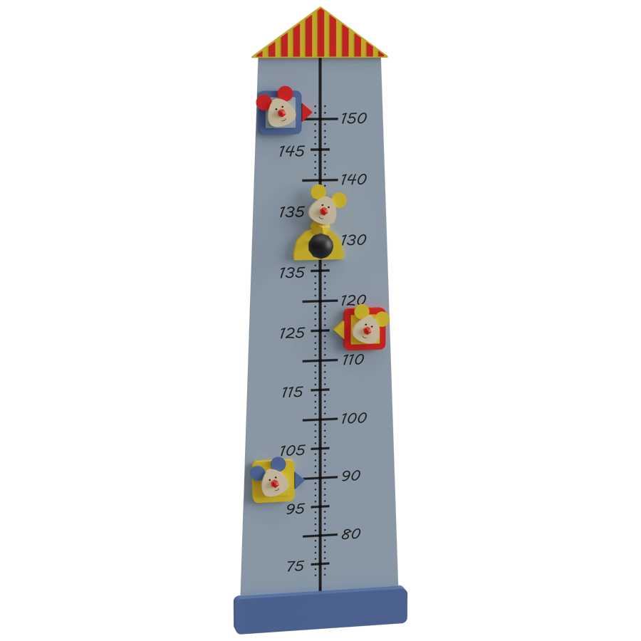 Kids Height Scale 3D Model - A23D