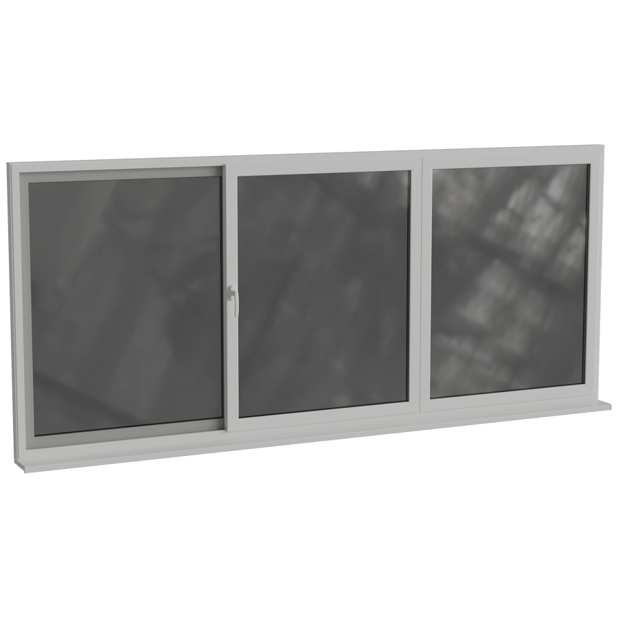 Sliding Window 3D Model - A23D