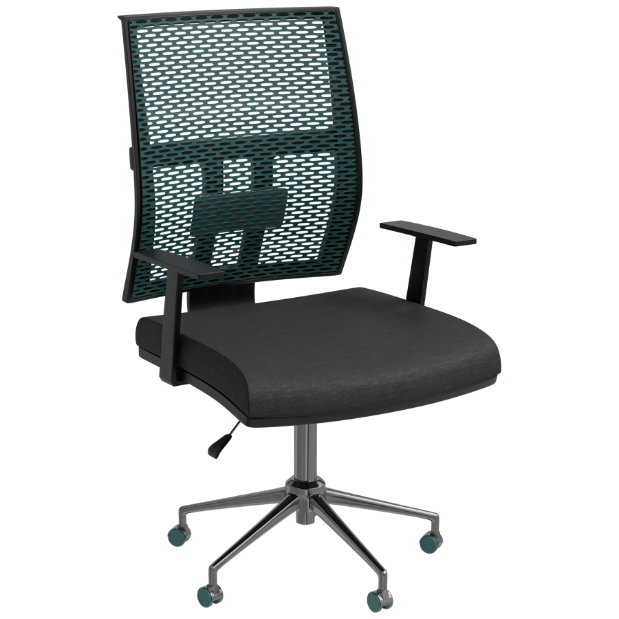 Mesh Office Chair 3D Model - A23D
