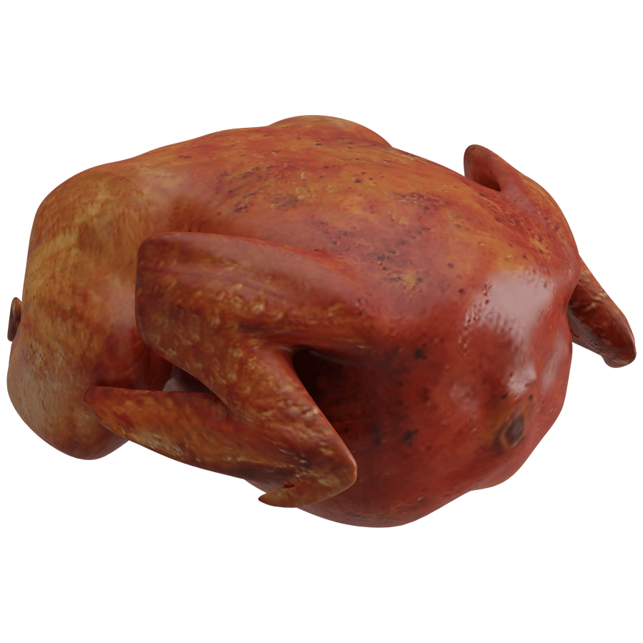 Whole Chicken 3D Model - A23D