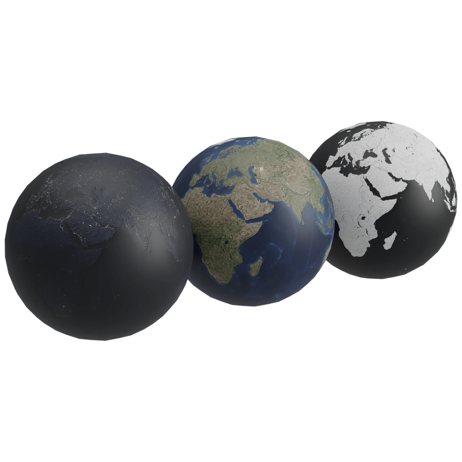 Celestial Body 3D Model - A23D