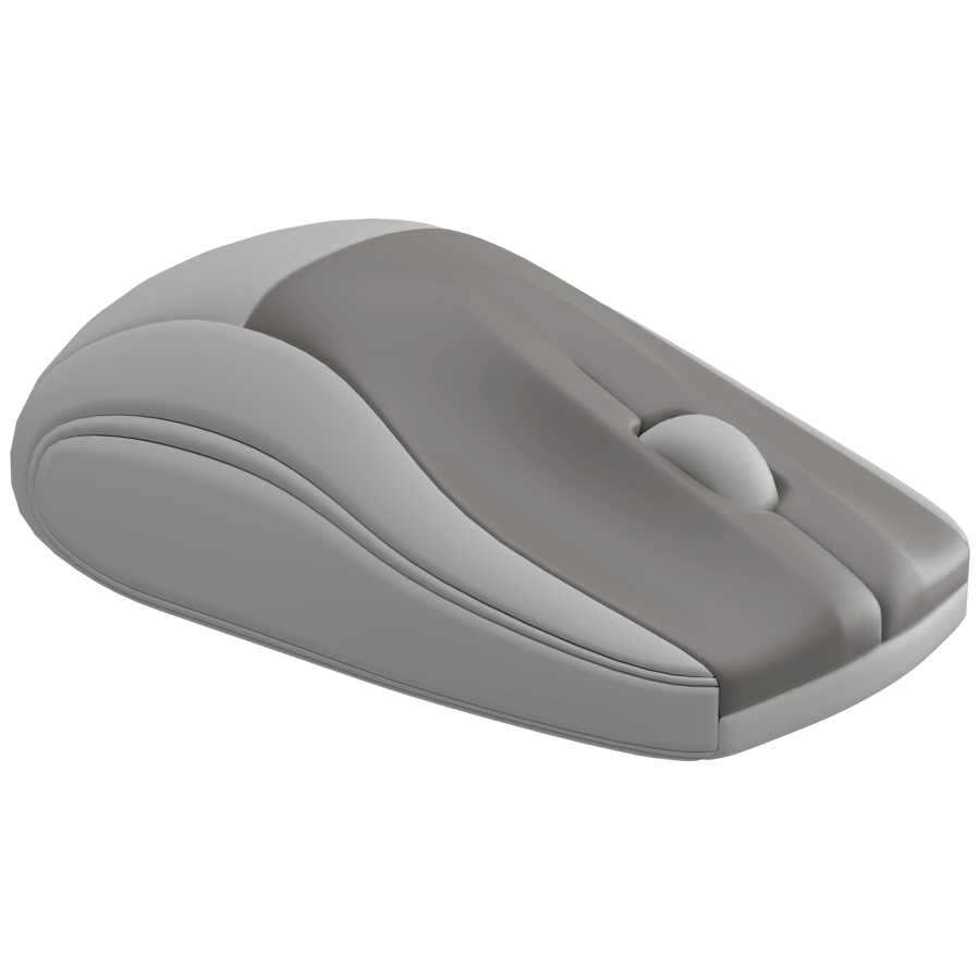 Computer Mouse 3D Model - A23D