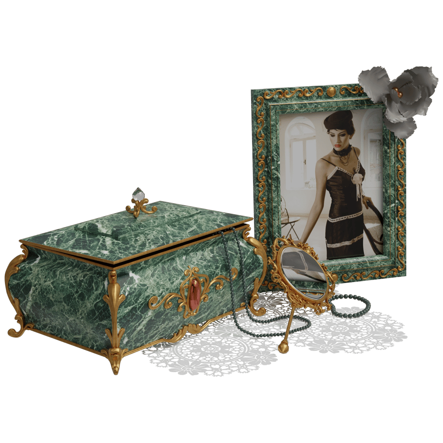 Decorative Box & Frame 3D Model - A23D