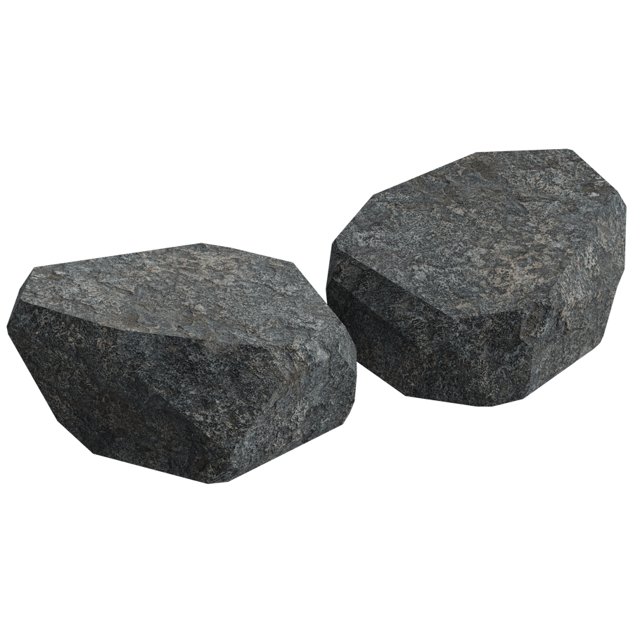 Stone Elements 3D Model - A23D