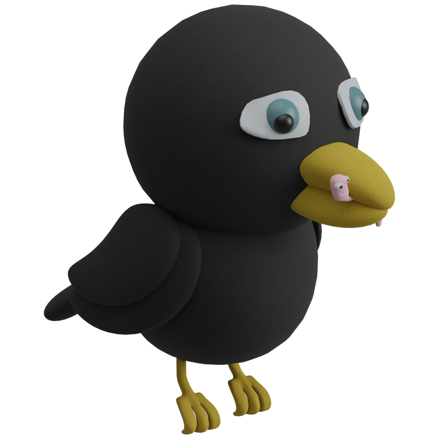 Birds & Insects 3D Model - A23D