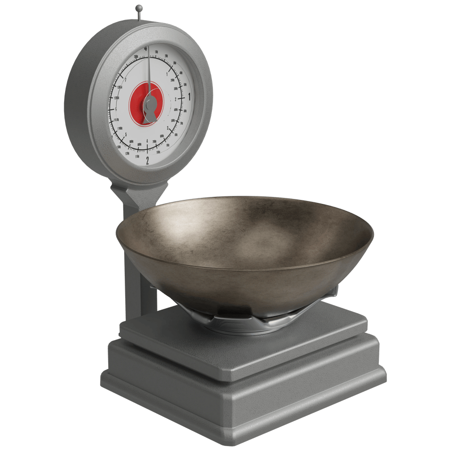 Weighing Scale 3D Model - A23D