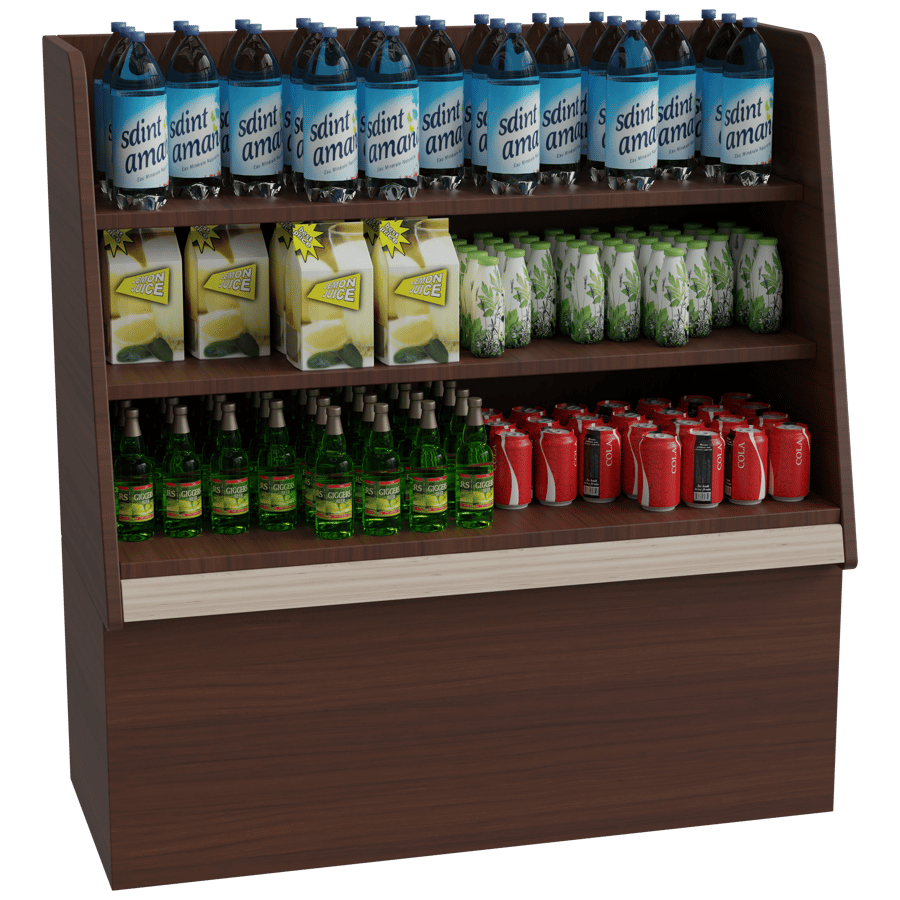 Food Display Rack 3D Model - A23D