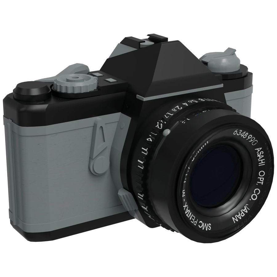Camera & Telescope 3D Model - A23D