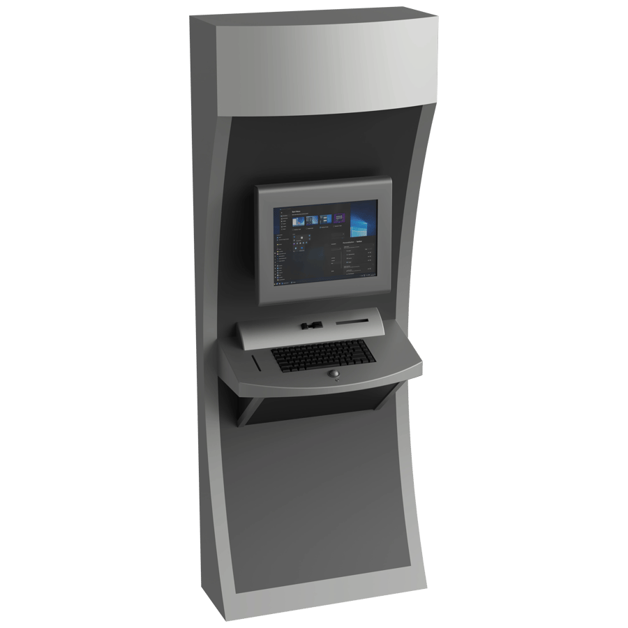 Self Help Desk 3D Model - A23D
