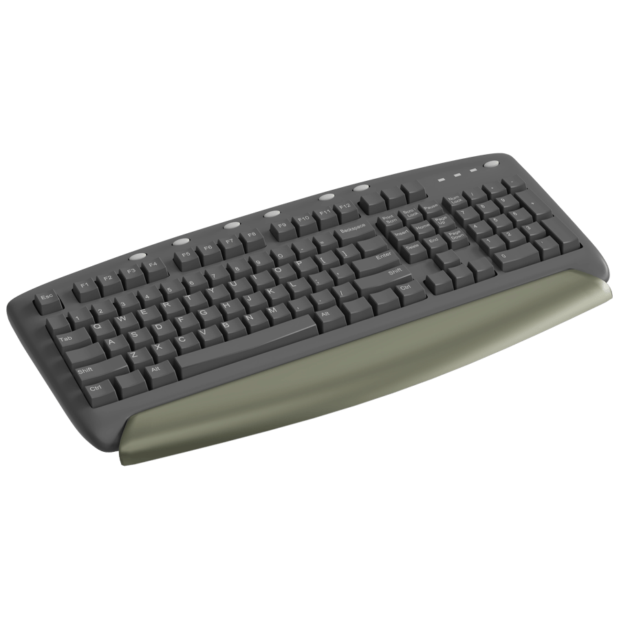 Keyboard & Mouse 3D Model - A23D