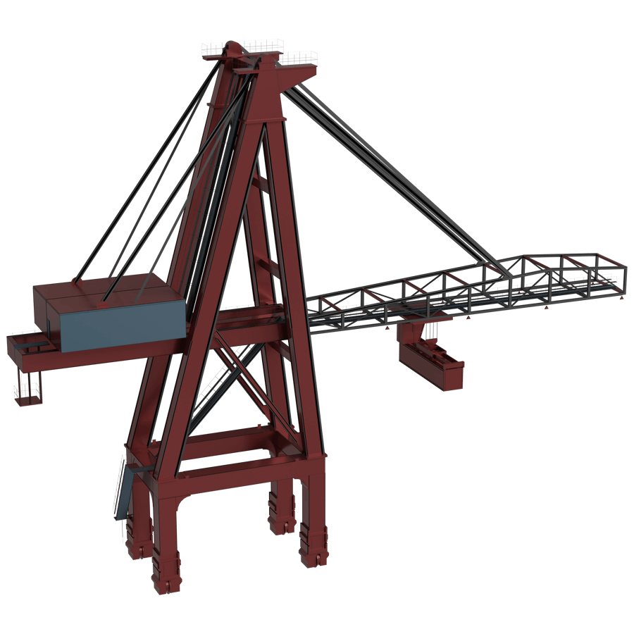 Machinery 3D Model - A23D