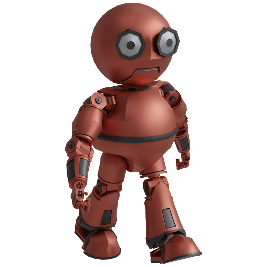 Robot 3D Model - A23D