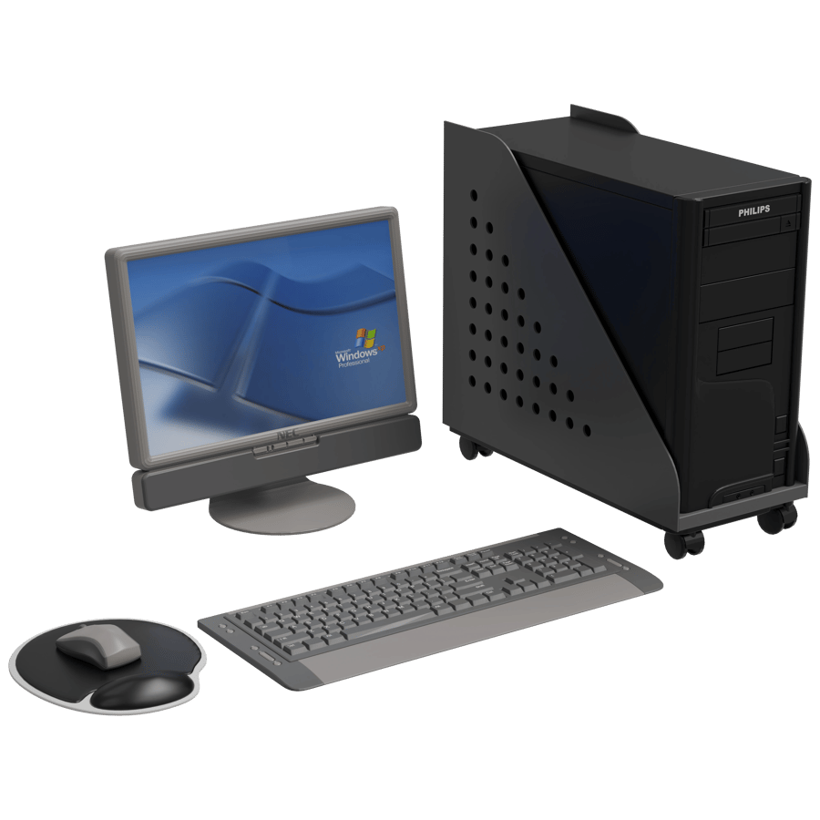 Computer 3D Model - A23D