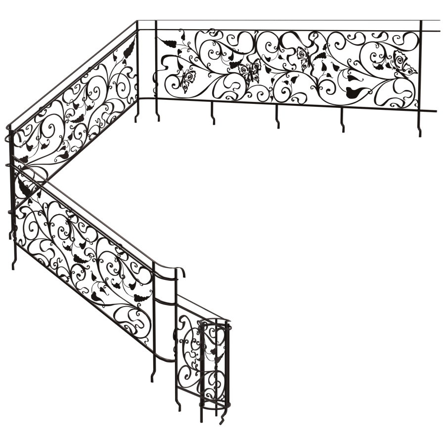 Railing 3D Model - A23D