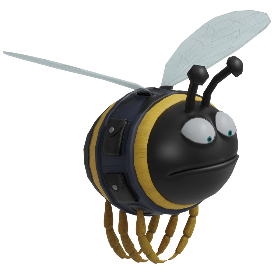 Birds & Insects 3D Model - A23D