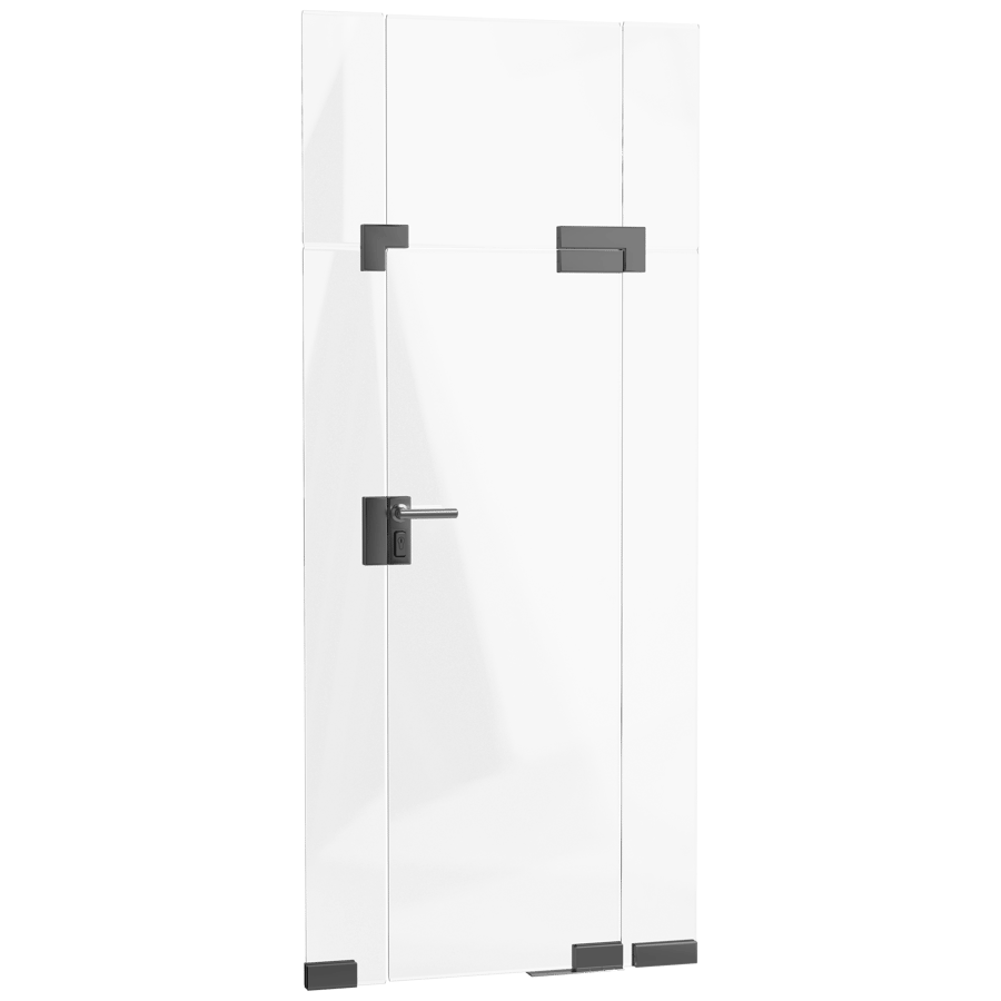 Glass Partition 3D Model - A23D
