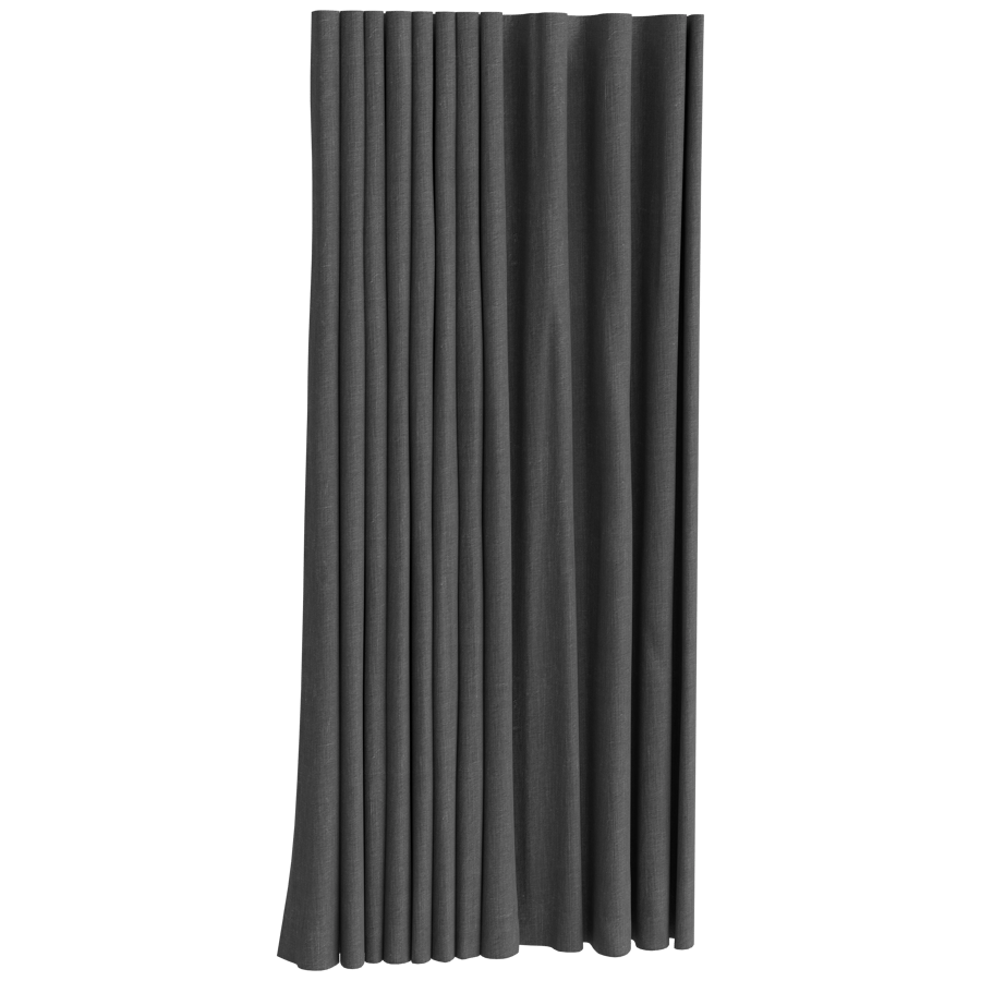 Curtain Drapes 3D Model - A23D