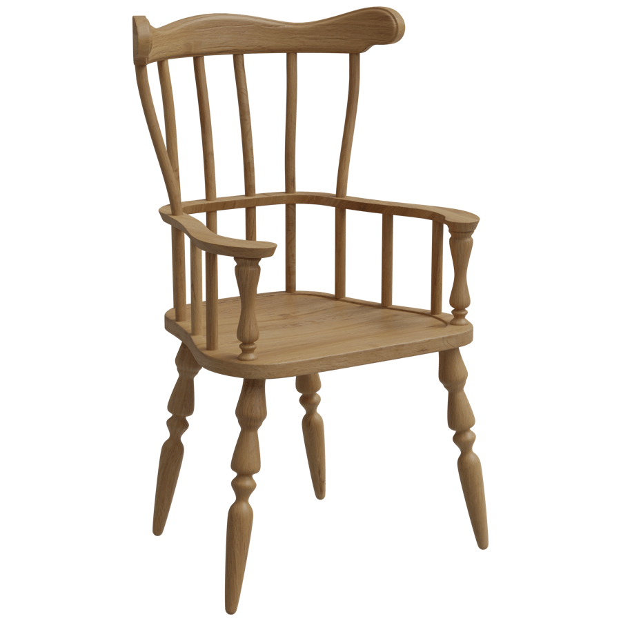 Dining & Desk Chair 3D Model - A23D