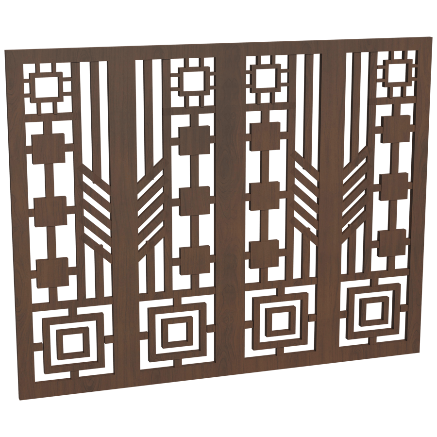 Panel & Partition 3D Model - A23D