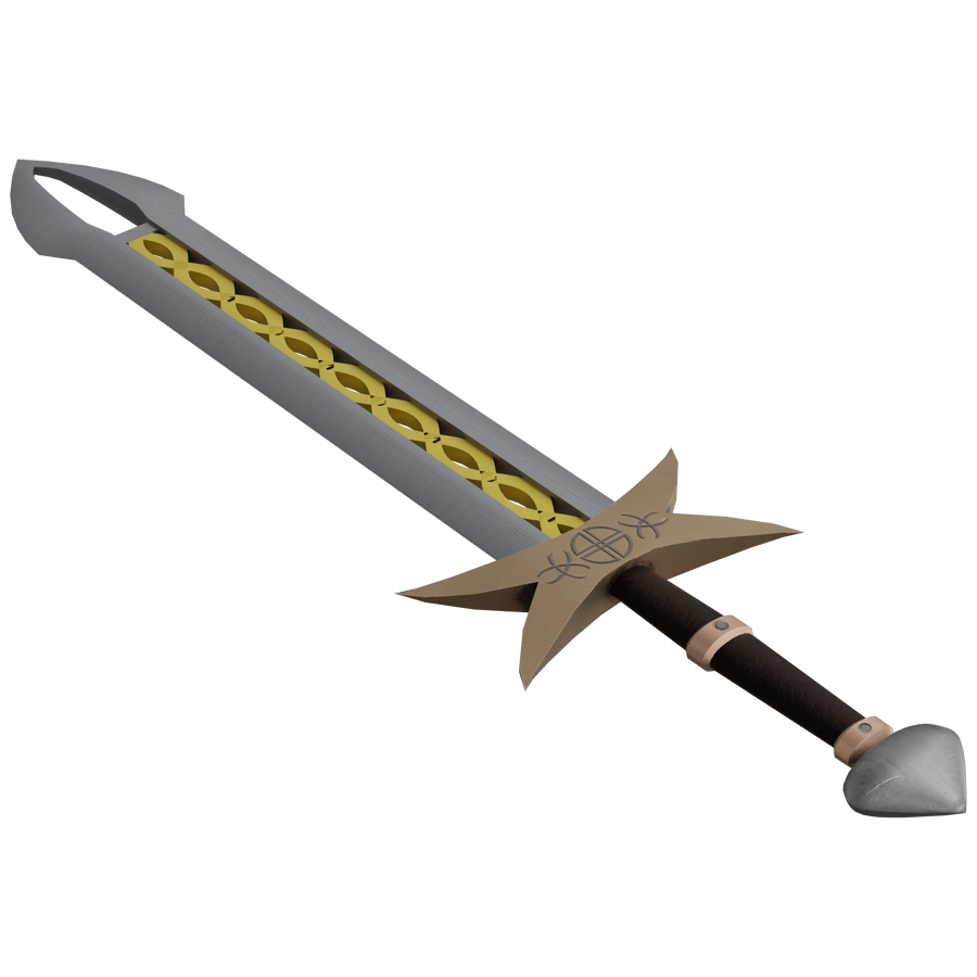 Sword 3D Model - A23D