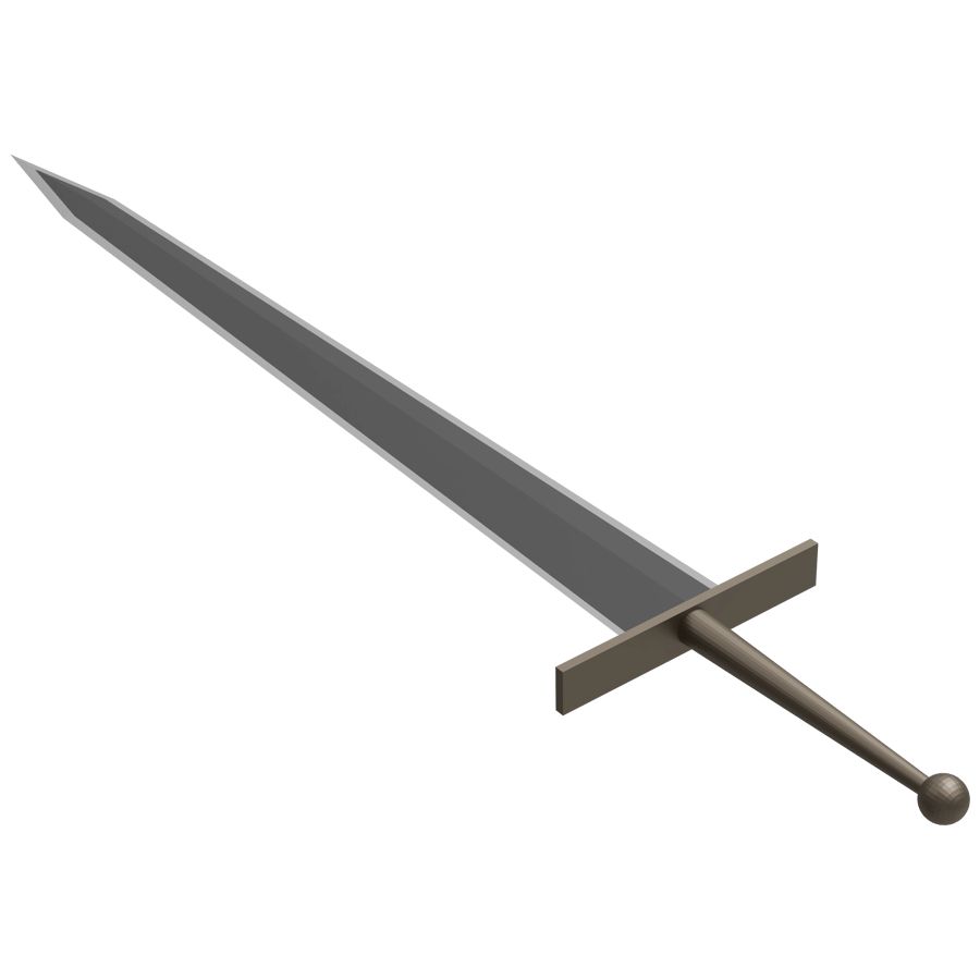 Sword 3D Model - A23D