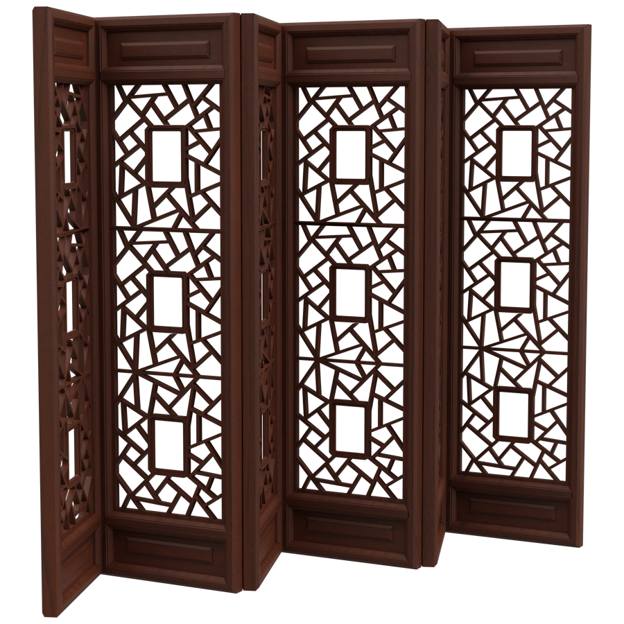 Panel & Partition 3D Model - A23D