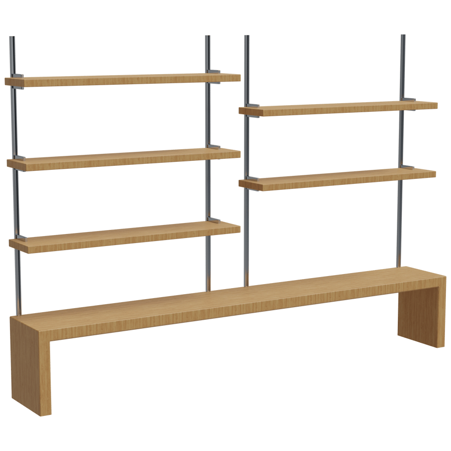 Shelf & Rack 3D Model - A23D