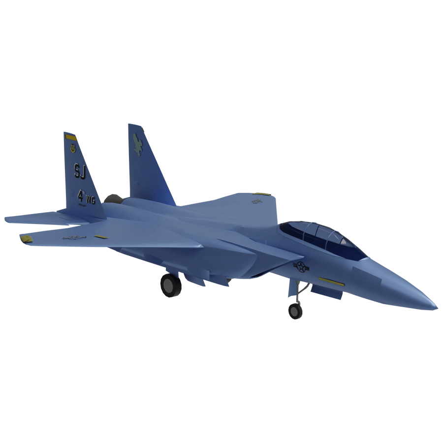 Fighter Jet 3D Model - A23D