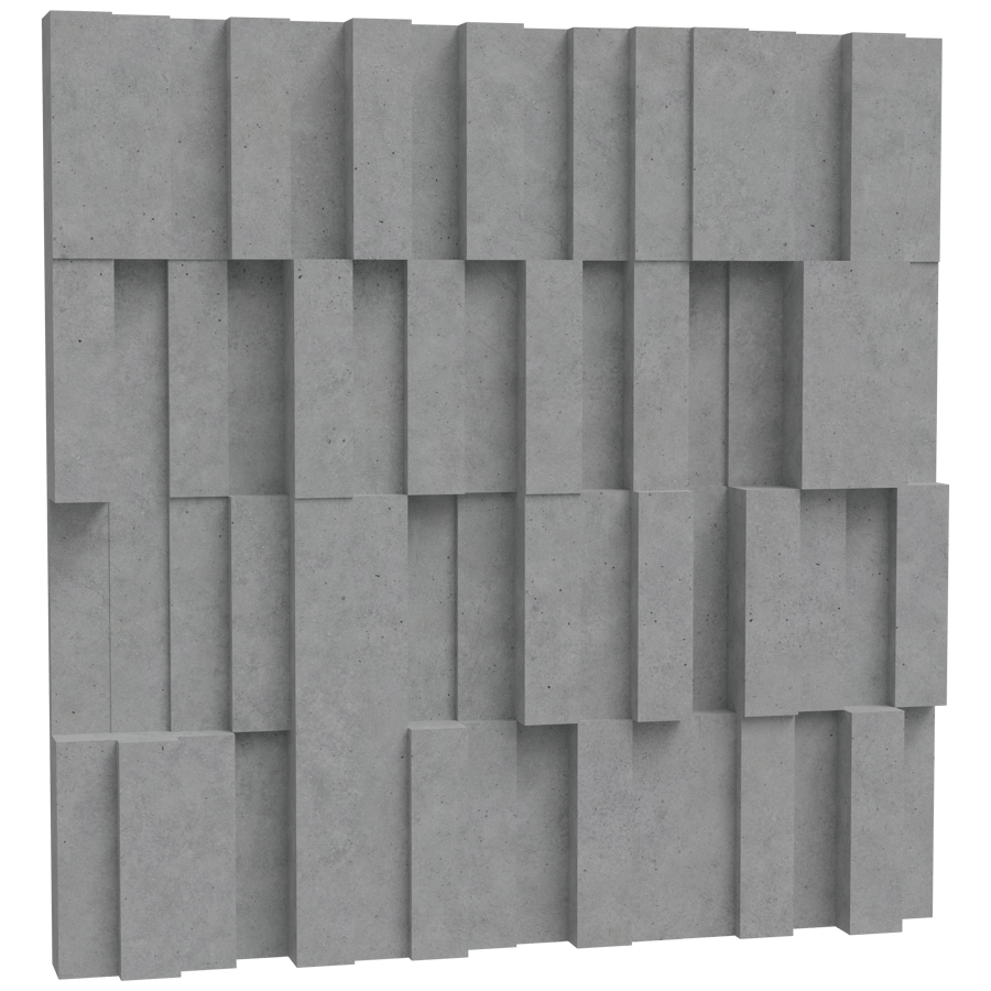 Panel & Partition 3D Model - A23D