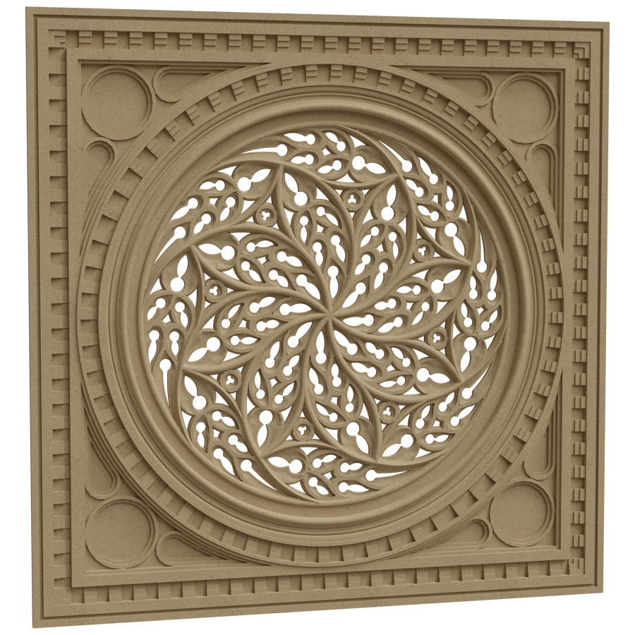 Panel & Partition 3D Model - A23D