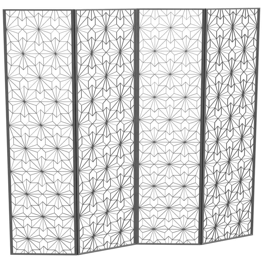 Panel & Partition 3D Model - A23D