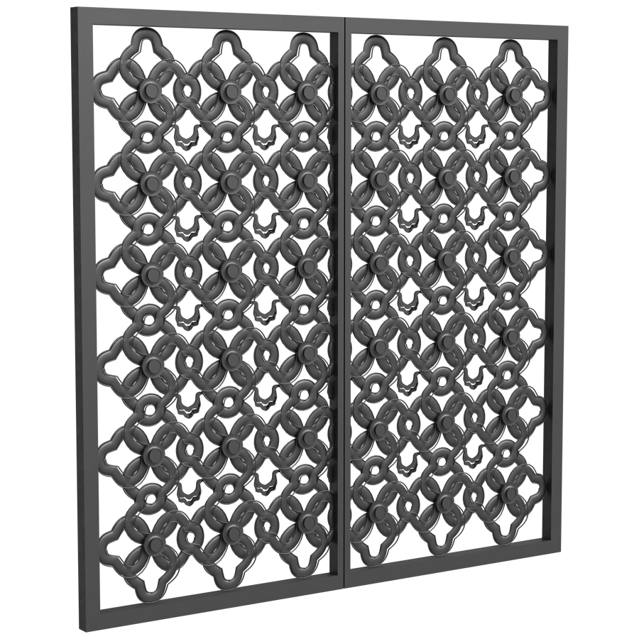 Panel & Partition 3D Model - A23D