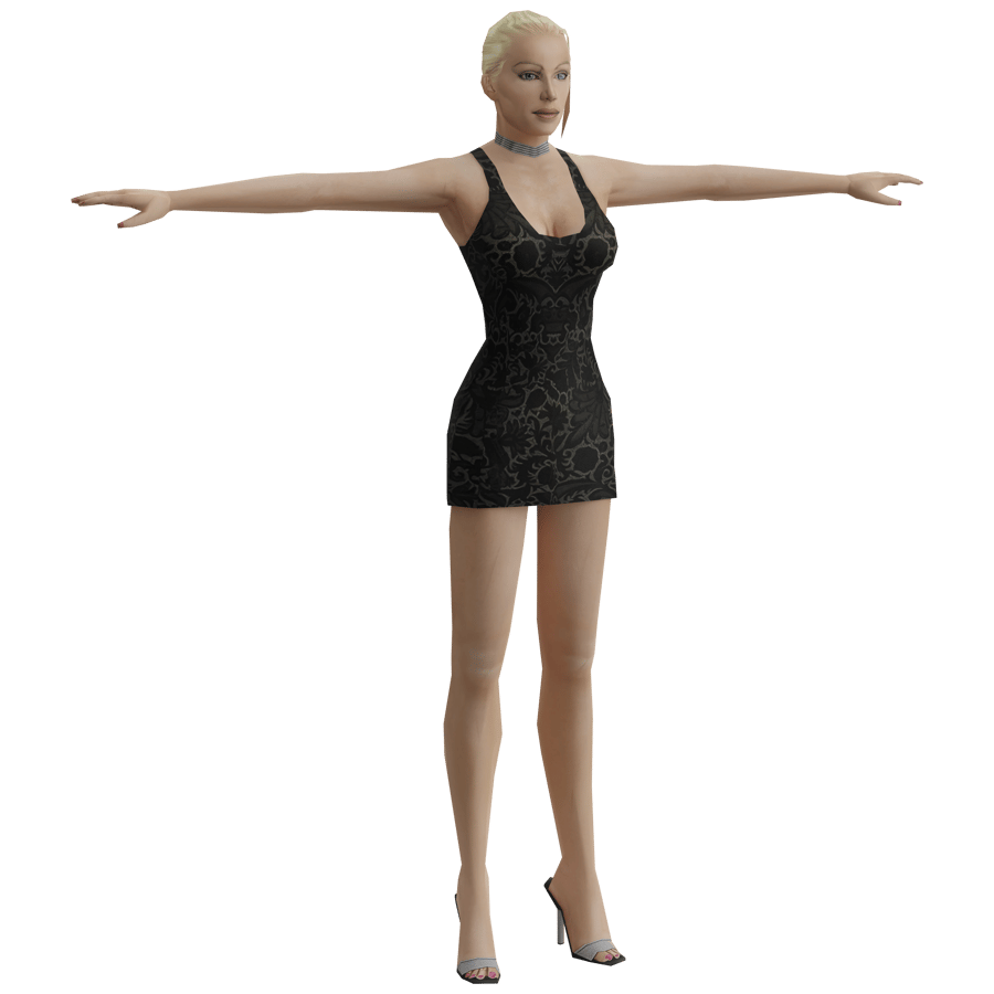 People 3D Model - A23D