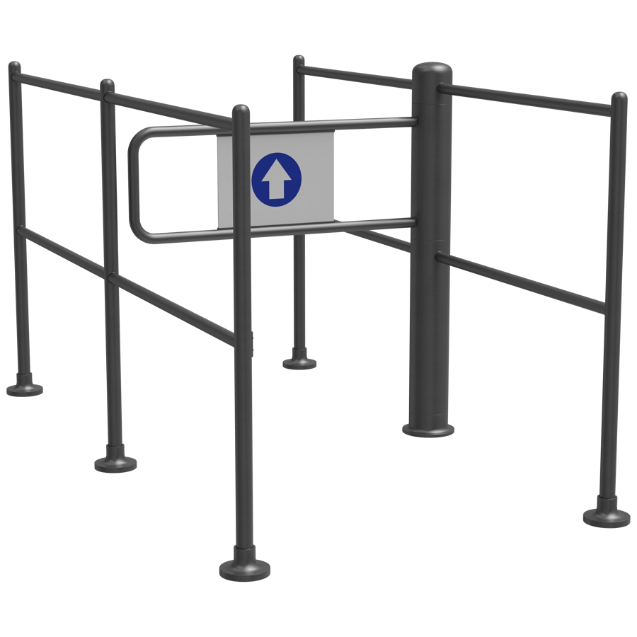 Security Gates 3D Model - A23D